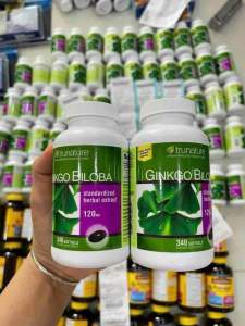 VIÊN UỐNG BỔ NÃO TRUNATURE GINKGO BILOBA 120MG Của Mỹ 340 Viên- Date 10/2028