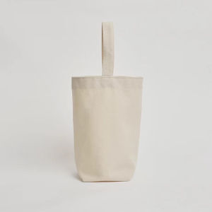 Coffee Bucket Bag Milky Tea Cup Mini Satchel Wedding Canvas Bag Handbag Walking Ins Style Customization