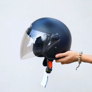 Mũ bảo hiểm 3/4 Gro chính hãng nón bảo hiểm nam nữ nhiều màu trẻ trung chịu va đập tốt khóa kim loại kính dài che chống tia uv mũ bảo hiểm Half Face