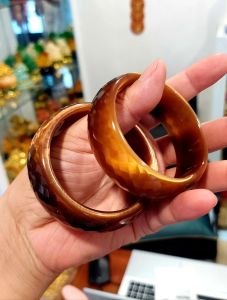 Vòng tay đ.á M.ắt M.èo Cắt giác màu Cafe bản 2.5 sen phiên bản giới hạn cao cấp sang trọng cho Nữ.