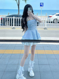 CHANGTONG | Cute and Stylish A-Line Dress with Waist Cinching