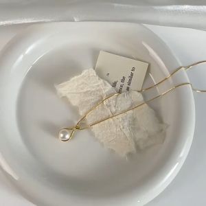 24K Saudi Gold Nasasangla pawnable 100% Original south sea pearl white for women Christmas gifts non tarnish dangling