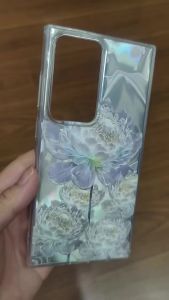 Phone Cases For Samsung Galaxy S26 S25 Ultra S24 Plus S22 S21 S20 S23 FE Lotus Flower Art Design Pattern Shockproof Girls Cover