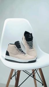 CUJO CREAM |ManNeedMe x NAZ| Sepatu Boots Pria Casual Shoes ORI PREMIUM SOL DIJAHIT