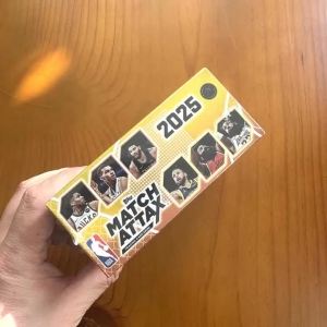 KAYOU 2025 Basketball Match Attax Topps Trading Card Game Power Pack - 40 Cards per Box with Special Exciting Inserts Foils