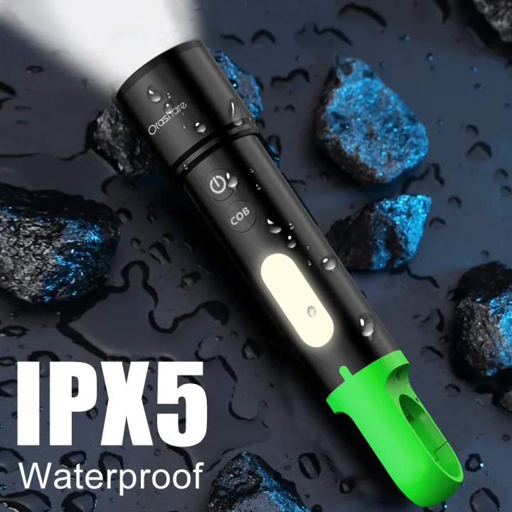 Orashare%20OL03%20Led%20Flashlight%20Rechargeable%20COB%20Super%20Bright%20Torch%20Light%20With%20Hook%20-%20Image%207