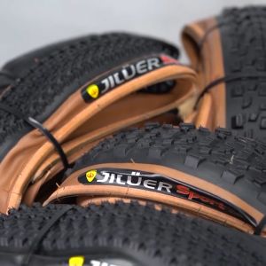 Vỏ Lốp Xe Đạp JILUER Lốp Gập Siêu Nhẹ Hông Vàng  J172 J1822  20x 1.35 Inch 700x 25c Dành Cho Xe Đạp Gấp/Road