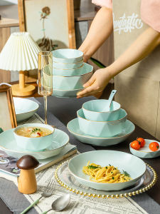 KANGMO | Elegant Luxurious Ceramic Dinnerware Set For Housewarming