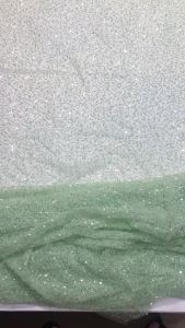 OLEVO | French Embroidery Beaded Tulle Lace Fabric 2026 High Quality African Nigerian Sequin Lace Fabric for Wedding Dress AT2818