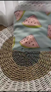 Mukimah Kayok Tamdung Motif Hati Denim Navy Elegan untuk Shalat