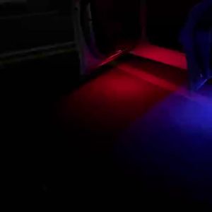 1/2PCS Car Door Lights LED Welcome Light Magnetic Control USB Charging Auto Open Door Safe Anti-collision Emergency Signal Lamp