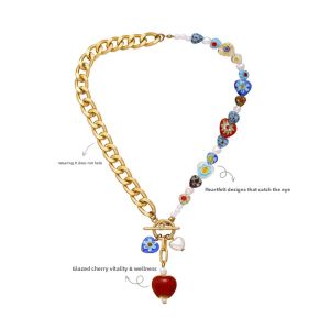 WYK | Pearl and Glass Beads Necklace