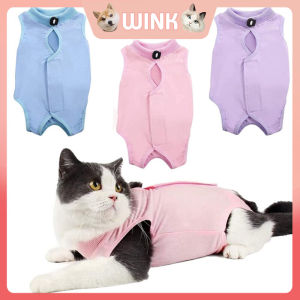 Cat Recovery Suit Jumpsuit Sterilization Care Pet Kitten Anti Bite Prevent Lick After Surgery for Kitten
