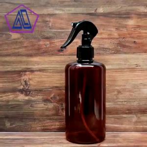 Botol Spray Triger 500ml Coklat Amber Pet Plastik Tebal