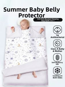 MUSHABAI | Year-round Lightweight Baby Sleep Bag Summer Air Conditioner Blanket