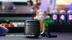 [Remax Audio] AlloyBuds 1 X-Iron Series SonicWave 13mm Moving Coil Wireless Earbuds | Bluetooth 5.3  Deep Bass  ultra-long Playtime | IPX5 Waterproof Alloy Case for Gaming TikTok Running iPhone 15/14 Samsung S25+ Redmi Note14 Pro