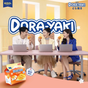 [Combo 2 Hộp] Bánh Rán Dorayaki Hộp 120gr Nhân Ngọt [HSD 6 tháng] [Date Xoay Mới Mỗi Tuần]