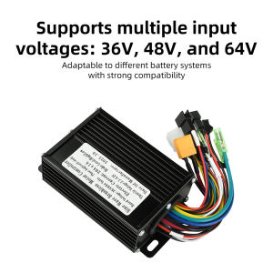 diymore | 36V 48V 64V 30A Sine Wave Brushless Motor Controller 750-1500W Three-Mode Driver SM Connector Instrument Electric Bicycle S866
