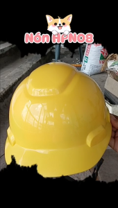 Mũ bảo hộ lao động khóa vặn màu trắng có lót xốp N08PP Nón bảo hộ lao động Nhật Dương màu trắng cam vàng xanh đỏ