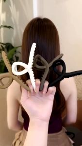JH Jepitan rambut panjang salon jumbo matte 13cm aksesoris rambut korea modern stylish dan trendy