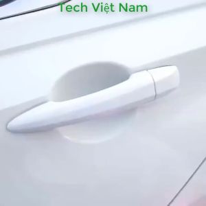 Miếng Dán Tay Nắm Cửa Xe Ô Tô Bộ Miếng Dán Chống Xước Cửa Ô Tô Chất Liệu Siêu Bền  Có Logo Hãng Xe