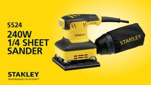 STANLEY SS24 240W 1/4 SHEET SANDER
