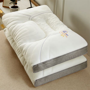 Hotel Spa Neck Massage Pillow Pair Sleep Aid Student Dormitory Special Use Whole Head Polyester Fiber Rectangular Pillow