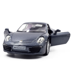 1: 36 Porsche 911 Alloy Car Model High Simulation Diecasts Toy With 2 doors opened Pull Back Vehicles Decoration Toys For Kids