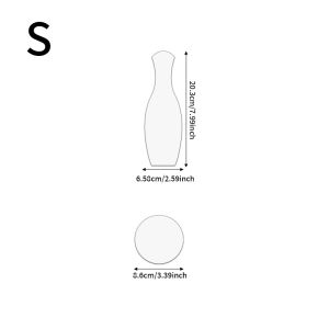 YOMDID 2pcs Vase Sewing Templates DIY Multi-Style Matching Vase Pattern Quilting Stencils Handmade Unique Vase Craft Tools