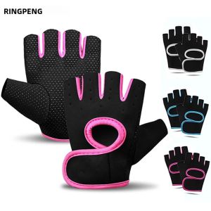 Găng Tay Thể Thao Nửa Ngón Ngoài Trời Cho Nam Và Nữ Chống Trơn Trượt Thoáng Khí Thể Dục Đi Xe Đạp Cổ Tay Găng Tay Leo Núi Tương Thích