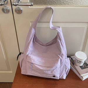 TANGKOU | Roomy Relaxed Casual Nylon Canvas Tote Bag