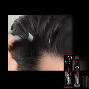 EELHOE Disposable Plant Hair Color Stick Black/Brown/Black-browm Disposable Hair Dyeing Stick Cover White Hair Waterproof And Sweat-Proof Hair Dye Comb