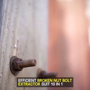 Mata Bor Kunci Alat Pencabut Baut Mur Rusak Slex Patah Doll 10PCS BOX