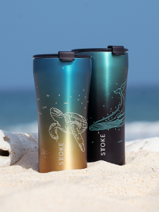 sttoke | Glowing Marine Series Ceramic Coated Stainless Steel Insulated Travel Mug