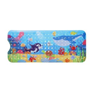 40x100cm Cute Cartoon Sea World Anti-Skid Shower Bathtub Mats with Sucker Non-Slip Bath Mat Soft Pad Kids Elder Carpet Rug
