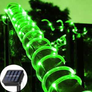 Solar Rope Lights: Waterproof Outdoor Lighting & 8 Light Modes