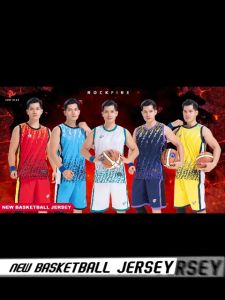 Bộ quần áo bóng rổ cao cấp mẫu mới RockFire chính hãng JP A45