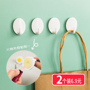 Hot Melt Hook for Rough Wall Punch-Free Bathroom Sol Strong Sticky Hook Outdoor Rain Concave Convex Burning Glue Wall Hooks For Coats Heavy Duty Wall Hooks Wall Decor With Hook - Lazada