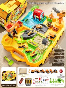 KAKABEIER | New Boys Educational Engineering Truck Toy Gift for Children Over 6
