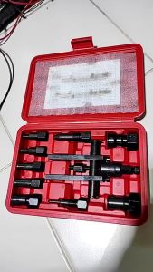 10pcs ชุดดูดลูกปืนรูใน 8 - 25 มม สองอุ้งเท้า ดูดลูกปืน ดูดมูเล่ เครื่องจักรยานยนต์สำหรับงานหนัก รถจักรยานยนต์