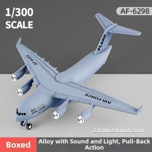 Alloy Sound and Light Toy Airplane
