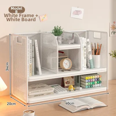 SUOBAI | Small Iron Multi-level Storage Bookshelf
