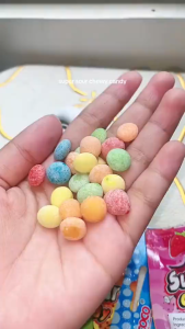Fruit-flavored Super Sour Candy - Anti-Drowsiness Solution Hot Trend Domestic Snacks Troll Friends Gifts Unique Snacks