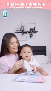 MITU Baby Wipes Tisiu Tisu Basah Fresh & Clean 2x40s (Buy 1 Get 1)