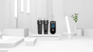 COD BOMGE Adapter Wireless Mik Microphone Transmitter Receiver System UHF Rechargeable - WTU-03