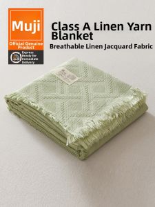 WUYINLIANGPIN | Summer Thin Linen Blanket 2026 New