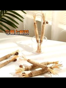 Cat Toys Silvervine Chew Stick for Cleaning Teeth Indoor Dental Cat Dental Molar Catnip Chew Sticks Treat Safe