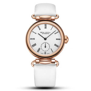Seagull Women Watches 2022 Simple Roman Calendar Womens Mechanical Watch Fashion Leather Belt Ladies Clock 813.11.6065L