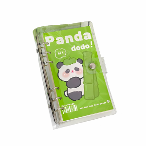 Detachable Bobo Panda Organizer Notebook Loose-leaf Pages ZZ219B