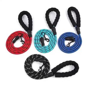 The new pet leash for outdoor dog walking small and medium-sized dog anti-strangle neck to prevent breaking away from the leash
